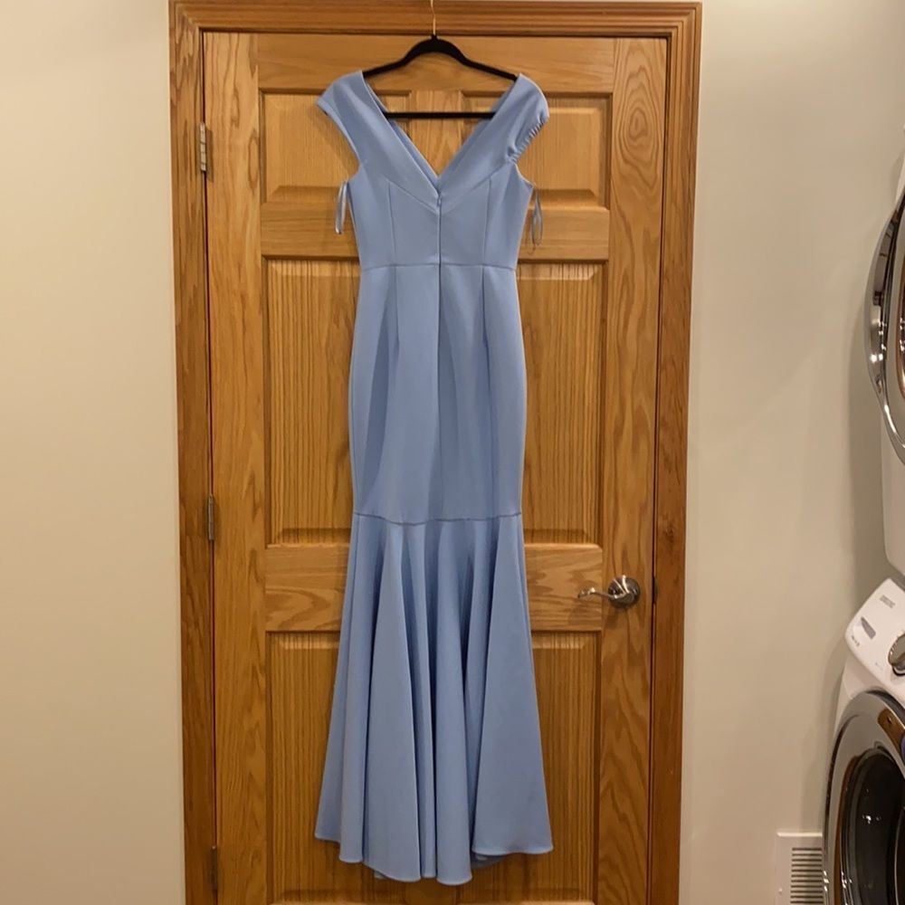 Milly Stretch Crepe Layla Gown. - Picture 8 of 11